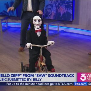 Billy from ‘Saw X’ crashes KTLA 5 Weekend Morning News