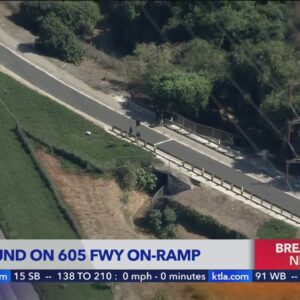 Body found on 605 Freeway on ramp