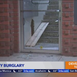 Burglars smash through wall to get into pharmacy
