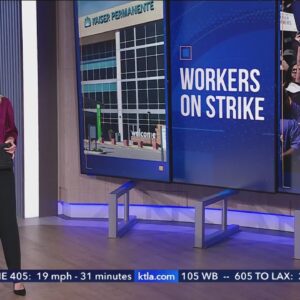 Kaiser Permanente workers go on strike in largest healthcare walkout in U.S. history