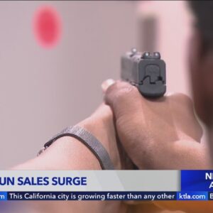 Gun sales in SoCal surge amid war in Middle East