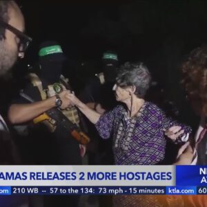 Hamas releases 2 additional hostages