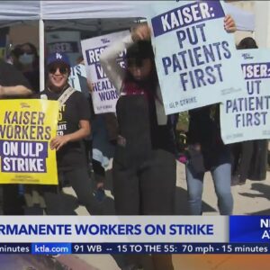 Kaiser Permanente workers go on strike