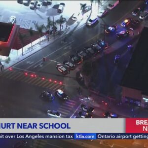 L.A. school officer hurt in South Gate