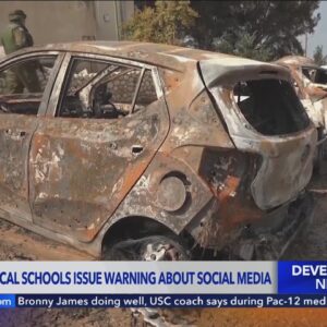 Local schools issue warning about Israel-Hamas war and social media