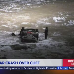 Man dies after driving off cliff in San Pedro 