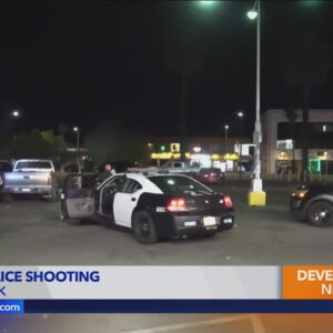 Man killed by police outside shopping center in San Fernando Valley