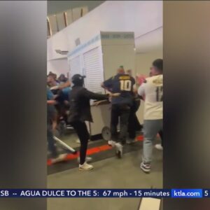 Massive brawl erupts at after Chargers-Cowboys game