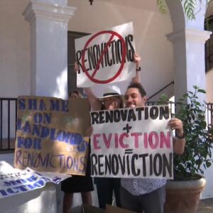 Renters voice their renoviction concerns with Santa Barbara City Council
