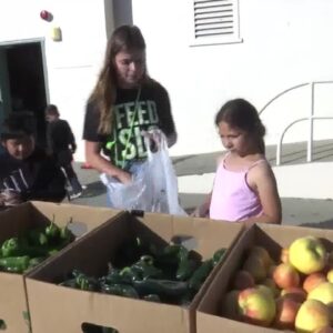 Turkey Drive: SLO Food Bank Children's Farmers Market providing kids with healthy foods