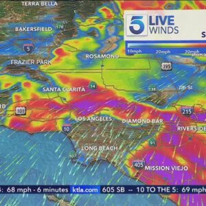 Red flag warning in effect for Los Angeles, Ventura counties amid dangerous fire weather conditions