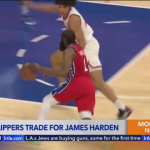Los Angeles Clippers acquire James Harden in blockbuster trade from Philadelphia 76ers
