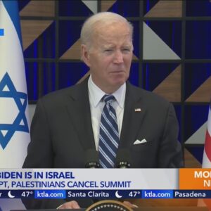 Biden says Gaza hospital blast 'appears as though it was done by the other team,' not Israel