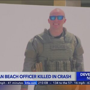 SoCal officer who died in 405 Freeway crash had been wounded in Las Vegas shooting