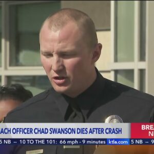 Officer who died in 405 Freeway crash had been wounded in Las Vegas shooting