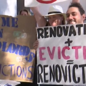 Renters worried about renovictions in Santa Barbara speak out