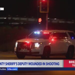 Riverside County Sheriff's Deputy wounded in shooting
