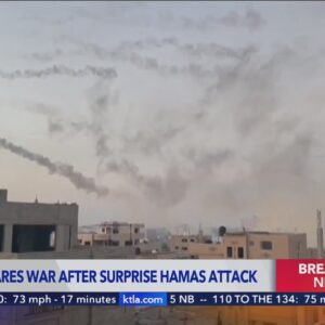 Netanyahu says Israel is ‘at war,’ promises retaliation after Hamas launches attack
