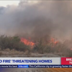 Some 1,300 homes evacuated due to Highland Fire in Riverside County