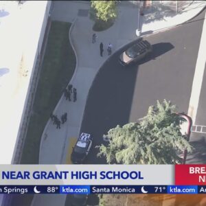 Stabbing reported near Ulysses S. Grant High School in Valley Glen