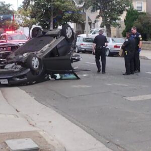 Suspected DUI driver crashes in Santa Barbara neighborhood