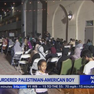 Vigil held for murdered Palestinian-American boy