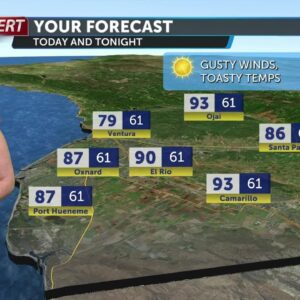 Warmer & windy this Wednesday