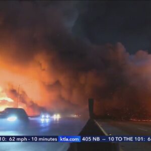 10 Freeway arson investigation continues, heavy traffic delays expected in downtown L.A.