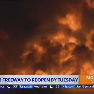 10 Freeway will open next week, Newsom says