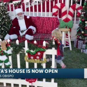Santa’s House is back in Downtown San Luis Obispo for the Holiday Season