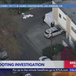 Authorities investigating fatal early morning shooting in Valley Glen