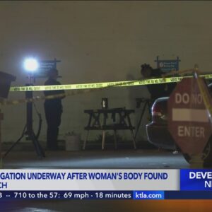 Body of young woman discovered in Laguna Beach