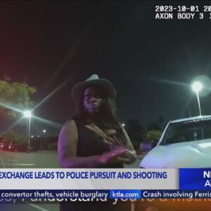 Child custody exchange leads to police shooting and pursuit