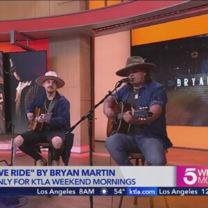 Country Crooner Bryan Martin performs hit "We Ride"