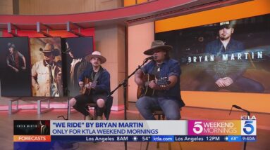 Country Crooner Bryan Martin performs hit "We Ride"