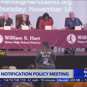Williams S. Hart District meeting held to discuss LGBTQ+ proposed parental notification policy