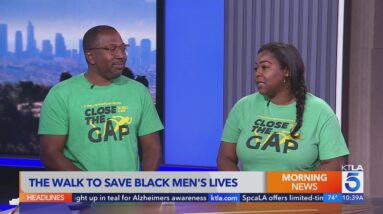 Jhade Barnes and Krystal Barnes discuss The Walk To Save Black Men's Lives