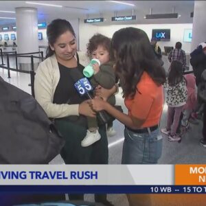 Passengers pack-out LAX before Thanksgiving; protest planned for Terminal 7