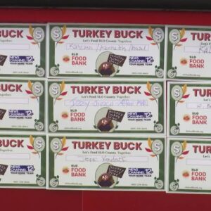 Turkey Drive: Local grocery stores selling ‘Turkey Bucks’ to help raise funds