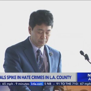 Hate crimes up in L.A. County