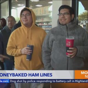 Honey Baked Ham stores see long lines in L.A. area