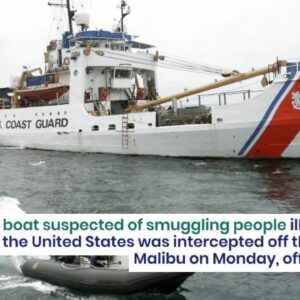 Human smuggling boat intercepted off Malibu coast
