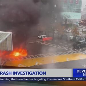 Video captures deadly car crash, explosion at U.S.-Canada border crossing