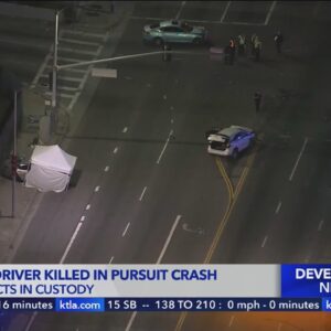 Innocent driver killed in pursuit crash