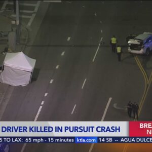 Innocent driver killed in South L.A. pursuit crash