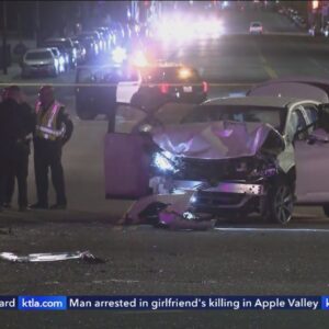 Innocent driver T-boned, killed in South L.A. pursuit crash