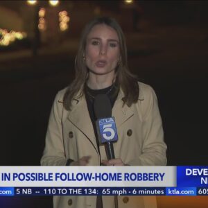 Man killed in possible follow-home robbery