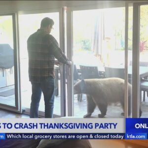 Monrovia family barely avoids unwanted Thanksgiving guest 