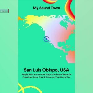 San Luis Obispo trends on X after Spotify labels it as 'My Sound Town'