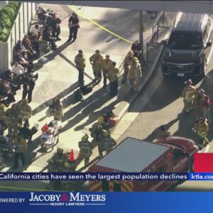 Section of L.A. Live evacuated after chemical spill